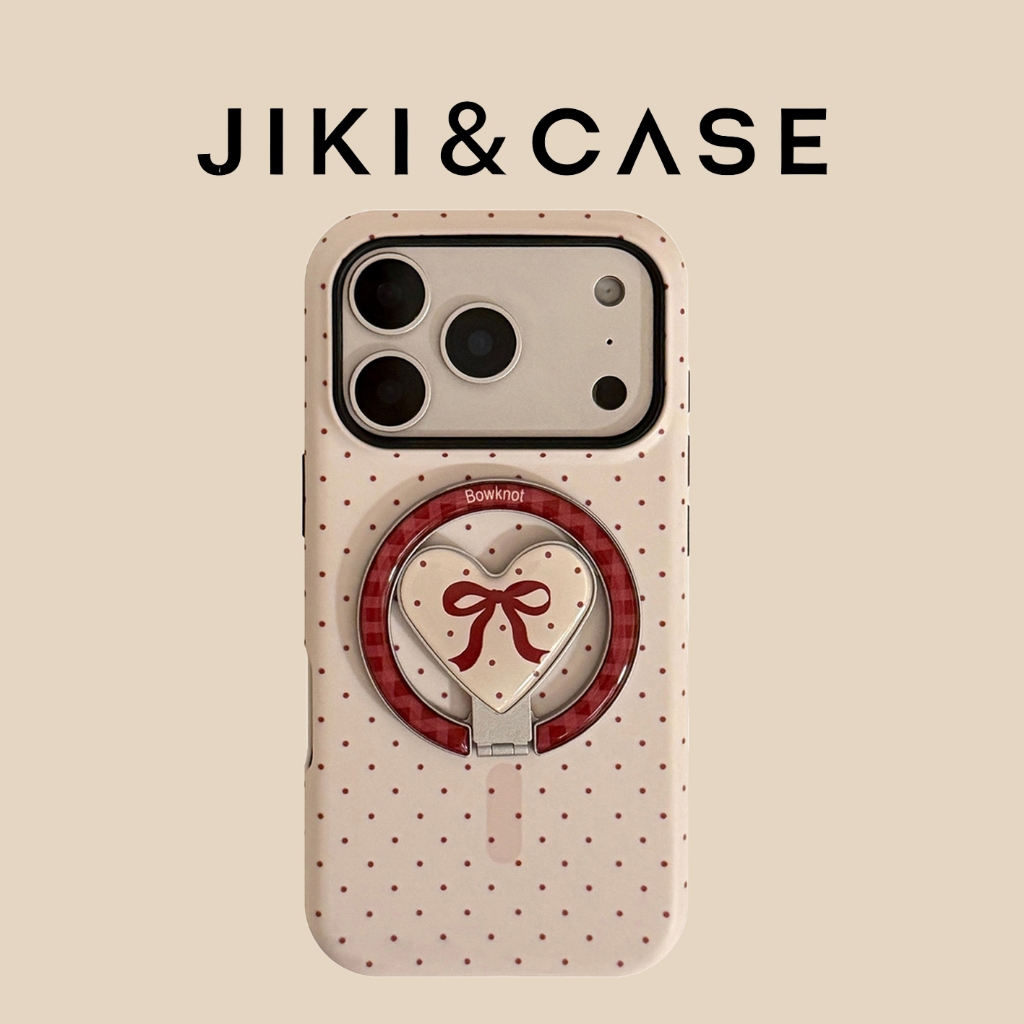 เคสโทรศัพท์ ไอโฟน เหมาะสําหรับ ไอโฟน17/16/15 ไอโฟน เคสโทรศัพท์พร้อมที่วางโทรศัพท์โบว์เคสโทรศัพท์กันก