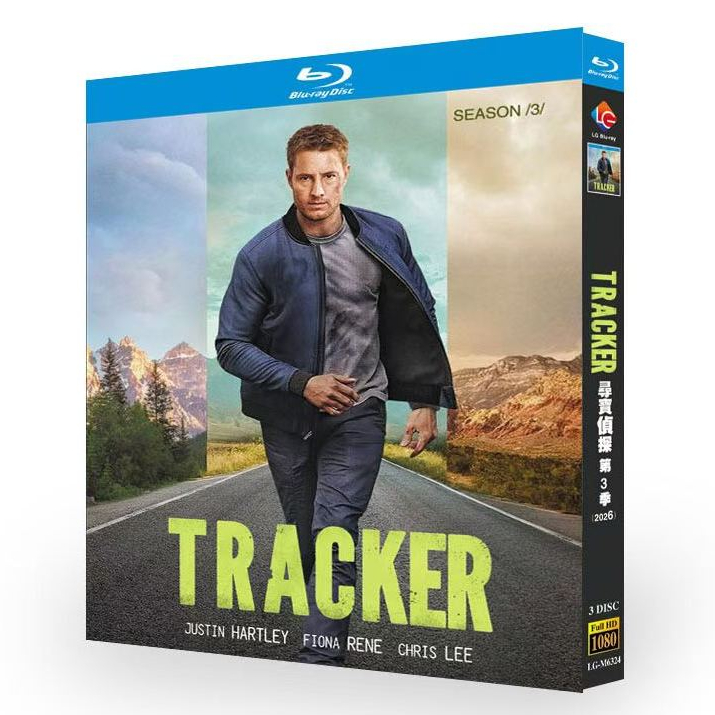 2026 Blu-ray American Drama Tracker ซีซั่น 3 1080P Hobby Collection