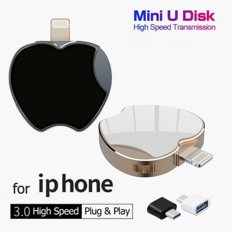 OTG Pendrive 512GB 1TB IOS ภายนอก Pendrive สําหรับ iPhone14/13/12/11/X/8/7/6 PC OTG USB แฟลชไดรฟ์