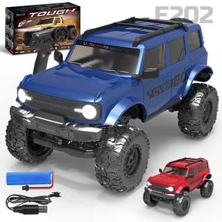 1/20 Off-Road 4WD RC รถ 4x4 Full Proportional Mechanical Transmission Switchable Rock Crawler Off-Road ปีนเขารถบรรทุก LED Light 1:20