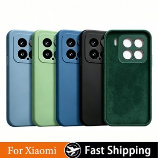 เคสซิลิโคนกำมะหยี่ปิดท้าย XIOMI Xiaomi Mi 17T 17 15T 15 14T 14 13T 13 12 12s Ultra Pro Max 11 Lite 12T 11T 4G 5G 2026