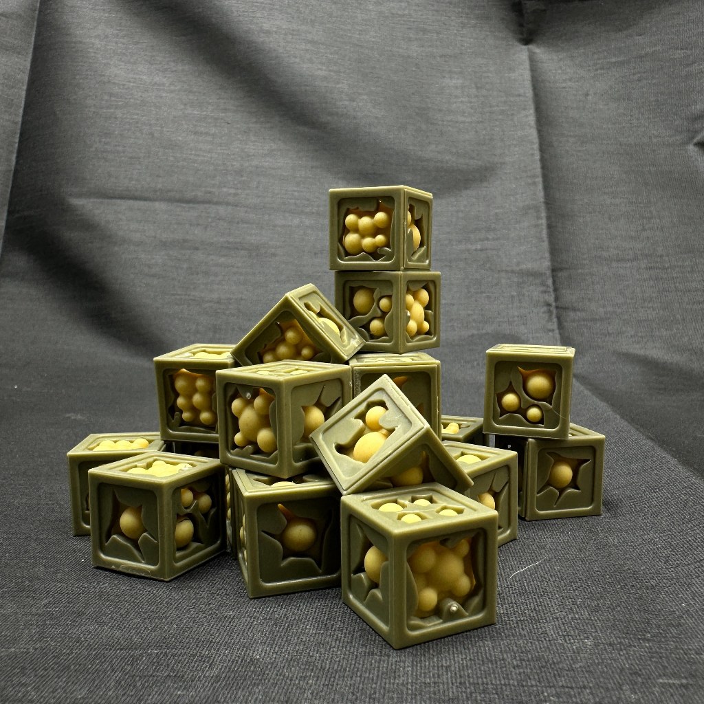 Warhammer 40K Dice DEATH Guard Dice Limited Dice DEATH GUARD: ลูกเต๋าหลอกลูกเต๋า