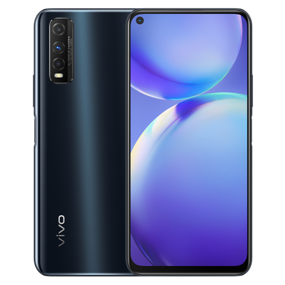 โทรศัพท์สมาร์ทโฟนกล้อง vivo Y51s 128GB 48MP โทรศัพท์มือสอง