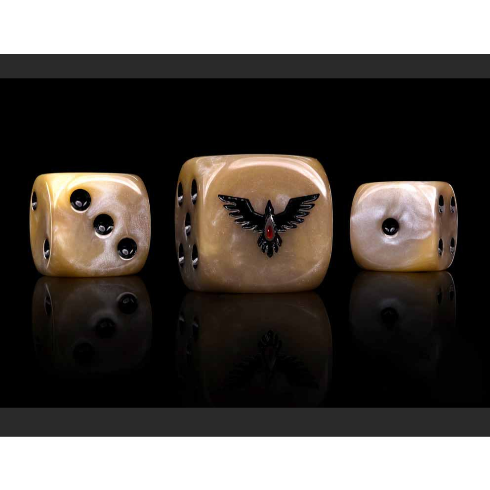 Blood Crow War Group Dice Black Crow Breast Red Blood รูปที่ 2