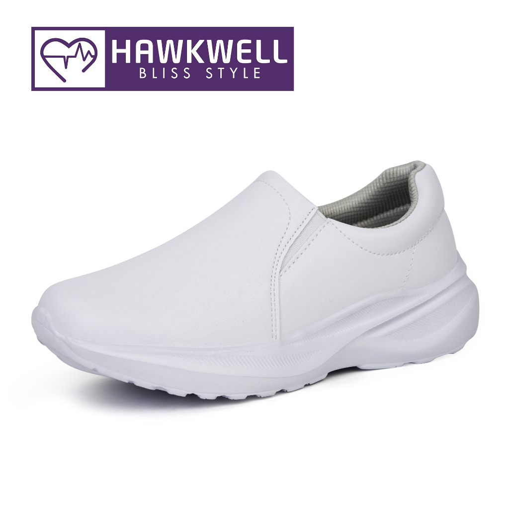 Hawkwell ผู้หญิง Arch Support รองเท้าพยาบาลกันน้ําน้ําหนักเบารองเท้าพยาบาลสําหรับรองเท้าทํางานคนงานทางการแพทย์-6965