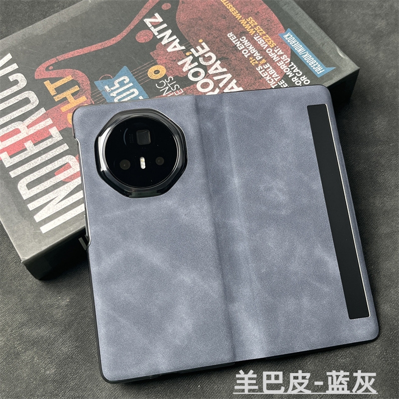 ปลอกสําหรับ Honor Magic V5 Magic V6 Magic V3 รวมทุกอย่างป้องกันลายนิ้วมือพลิกกลับ Retro รูปแบบหนังธรรมดากันกระแทกฝาครอบโทรศัพท์ป้องกัน