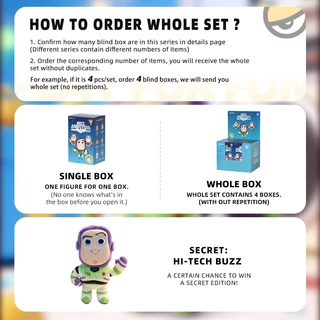 【Toy Story Movie Collectibles】52TOYS Disney Pixar Toy Story 5 Buzz Lightyear Series Plush Charm Blind Box (Whole Set)