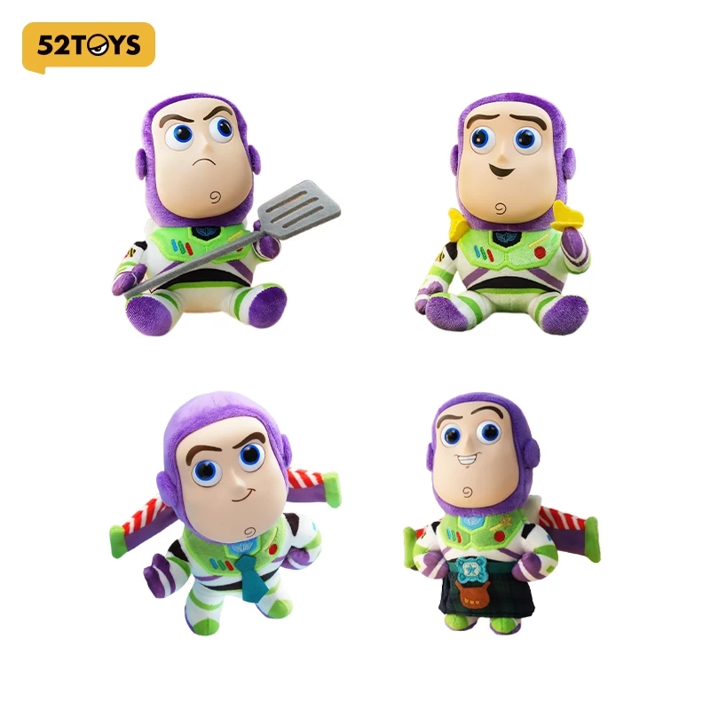 【Toy Story Movie Collectibles】52TOYS Disney Pixar Toy Story 5 Buzz Lightyear Series Plush Charm Blind Box (Whole Set)
