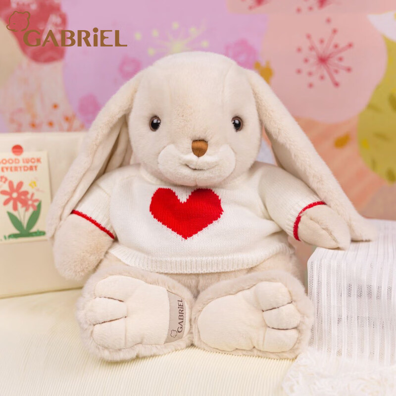 Gabriel Lucky Rabbit ของเล่นตุ๊กตา, หมอนนอนสัตว์ยัดไส้นุ่ม, ของขวัญวันเกิดที่สมบูรณ์แบบและของขวัญวัน