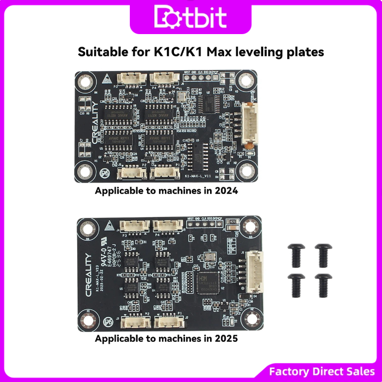 สําหรับ Creality K1C K1 Max Bed Leveling Strain Board OEM Straine Gauge แผ่นอะแดปเตอร์ Auto-Level Sensor Interface 3D เครื่องพิมพ์อุปกรณ์เสริม