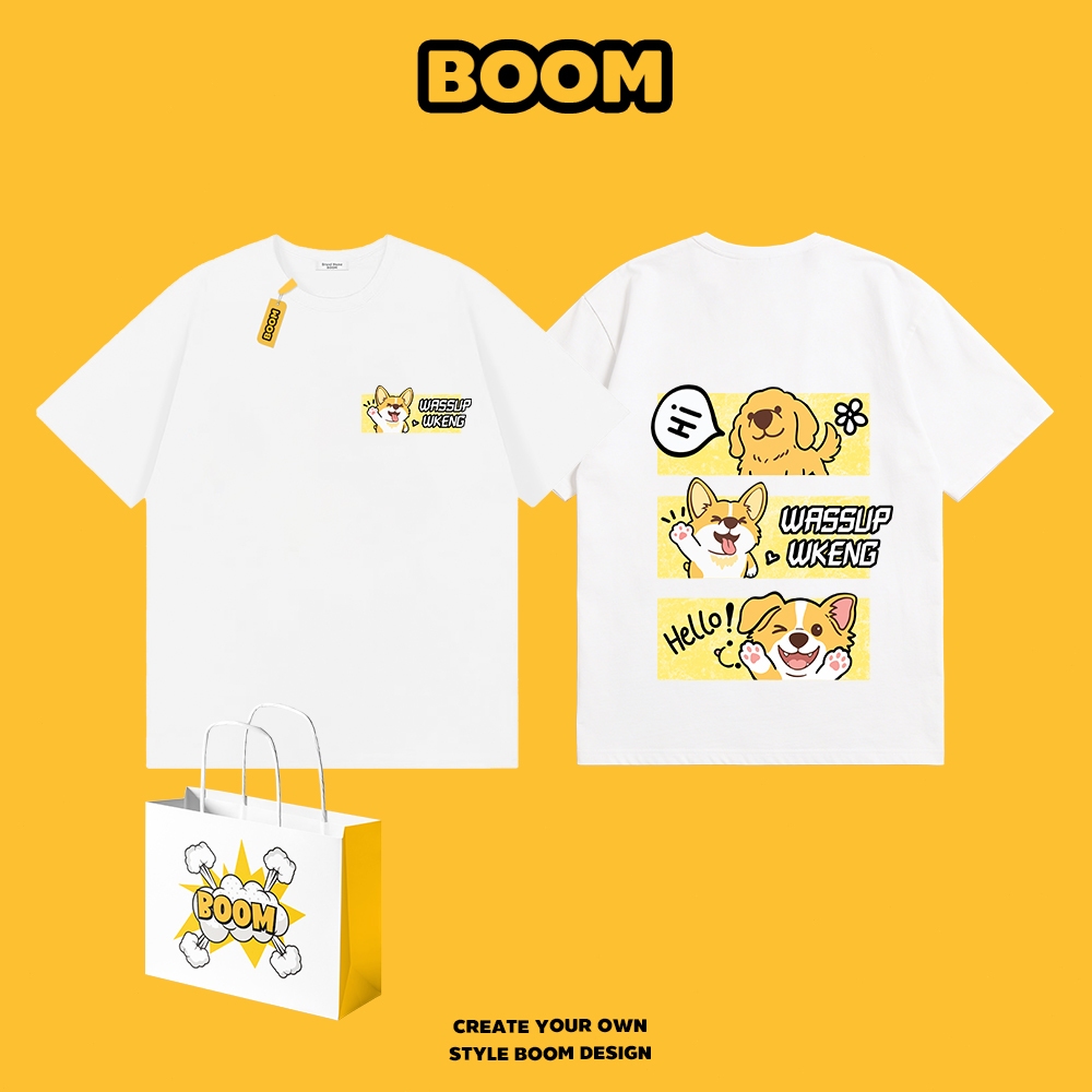 【Top เสื้อยืดแขนสั้น】 เสื้อยืดคอกลมสีพื้น ผ้าฝ้าย 100% ระบายอากาศดี ดีไซน์เก๋ เหมาะสำหรับเยาวชน