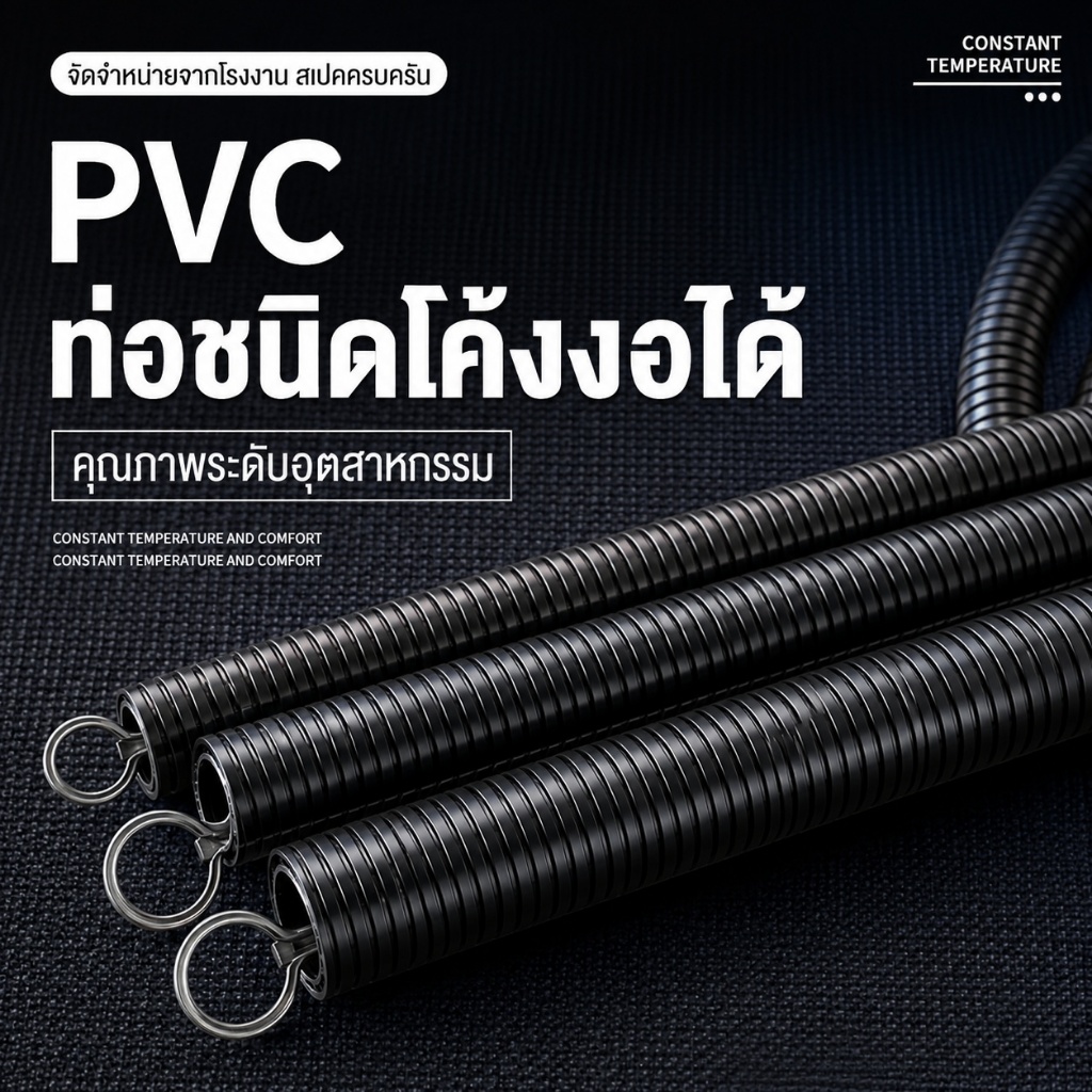สปริงดัดท่อร้อยสายไฟ PVC ขนาด 16/20/25/32 มม. สำหรับดัดท่อไฟฟ้า แข็งแรง ทนทาน ยืดหยุ่นดี ใช้งานสะดวก T0146