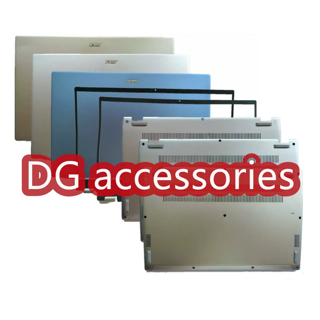 ใหม่ปลอกแชสซีสําหรับ ACER SF314-512, N21C2, รุ่นปี 2022 ฝาครอบ A/B/C/D, LCD backside shell, ฝาครอบด้านบนและด้านข้าง