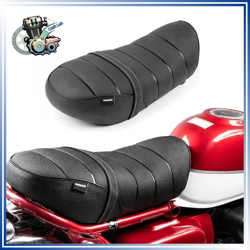 ชุดเบาะมอเตอร์ไซค์สำเร็จรูป Honda Monkey125 ฐานสแตนเลส แข็งแรงทนทาน ไม่เป็นสนิม