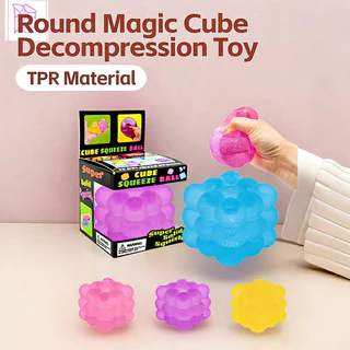 (จัดส่งภายใน 12H) NeeDoh ลูกบอลบีบทรงกลมสีสันสดใส Nice Cube Squishy Fidget ของเล่นความเครียดบรรเทาช้า-rebound Fidgets Sensory ของเล่น