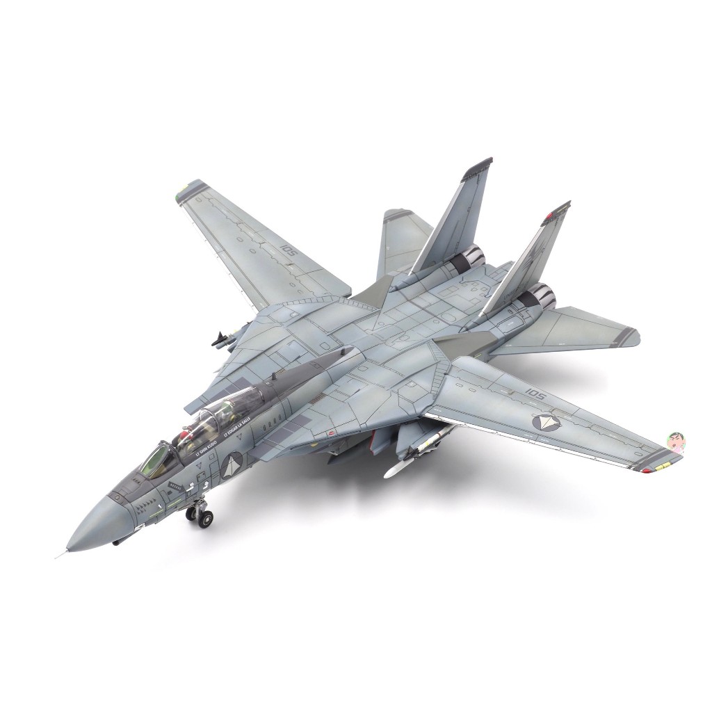 CALIBRE WINGS 1/72 Macross Zero F-14 Shin Kudo Fighter Metal Complete Model