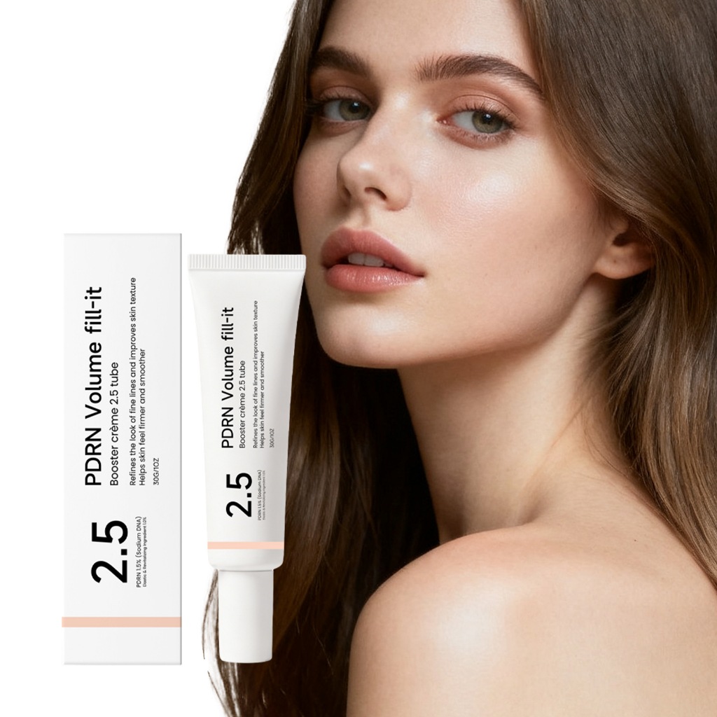 PDRN Volume Fill-it Booster Cream 2.5 Tube 30g Refine Fine Lines Firm & Smooth Skin