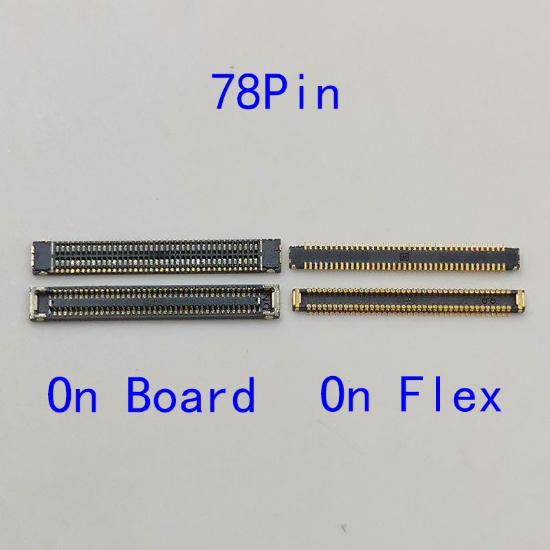 2-5 ชิ้น 78Pin USB Charger ชาร์จ FPC Connector สําหรับ Samsung Tab S7 S8 T870 T875 T876 X700 X706 T8