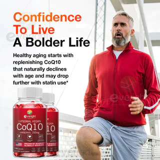Ubiquinol CoQ10 150 มก. แคปซูลการดูดซึมสูงสําหรับสารต้านอนุมูลอิสระฟังก์ชั่นหัวใจและการผลิตพลังงาน