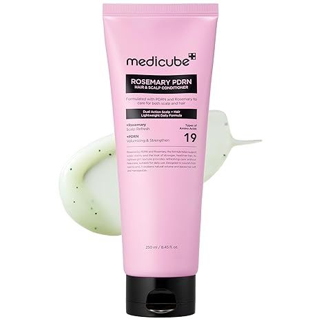 Medicube Rosemary PDRN Scalp to Strand Nourishing Conditioner | การดูแลที่มีประสิทธิภาพ Yet น้ําหนักเบาสําหรับผมแห้ง ละเอียด อ่อนแอ-ตามหา 250ml