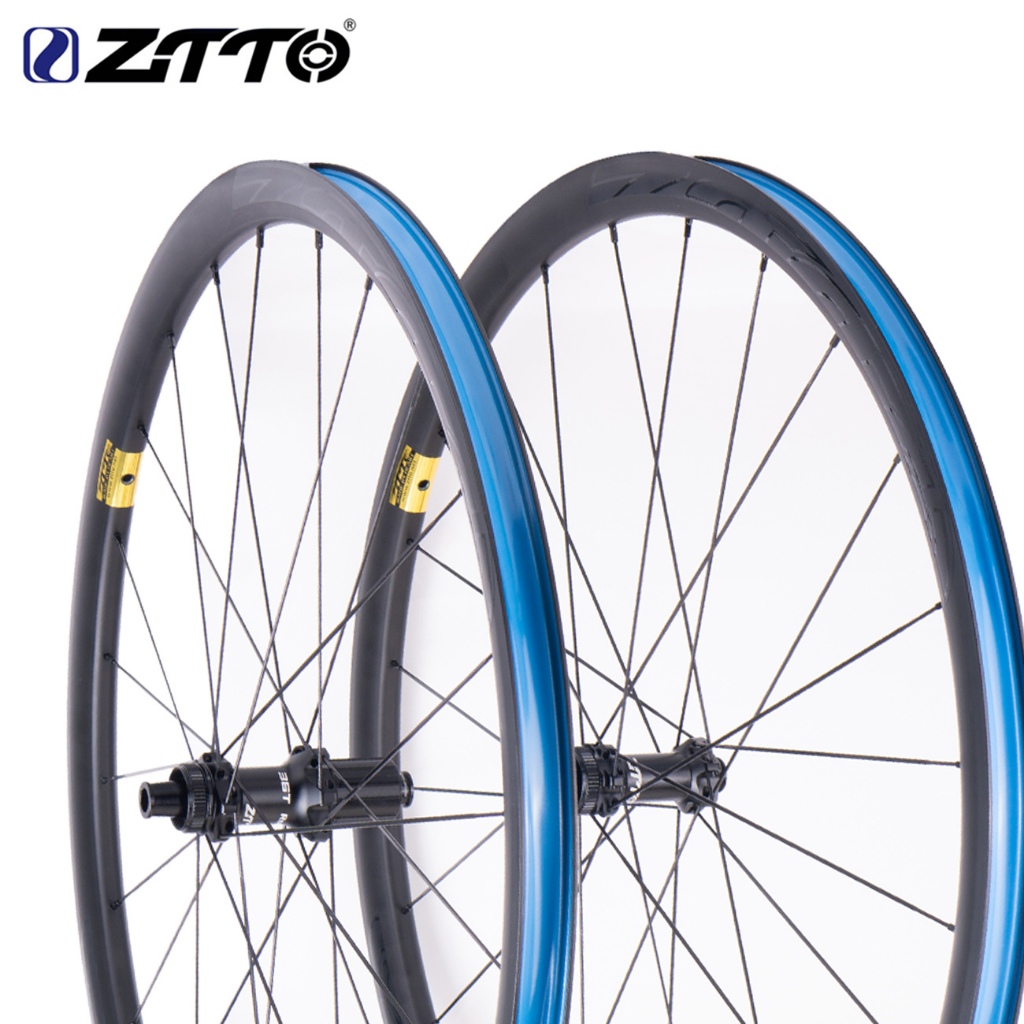 ZTTO กรวดจักรยาน Wheelsets 700c อลูมิเนียมล้อ 22 มม.ด้านในกว้างขอบสําหรับ 38C 40C 45C กว้างยาง Cente