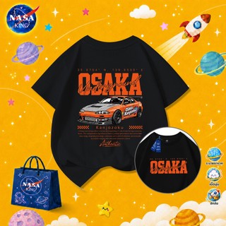 【จัดส่งภายใน 24 ชั่วโมง】NASA เสื้อยืดเด็ก ผ้าฝ้าย ลายการ์ตูนรถสปอร์ต นุ่มสบาย ใส่สบาย เหมาะสำหรับเด็กอายุ 1-12 ปี