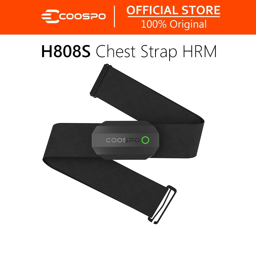 COOSPO H808S สายคาดอกวัดอัตราการเต้นหัวใจ ANT+ Bluetooth สำหรับปั่นจักรยาน วิ่ง Heart Rate Monitor