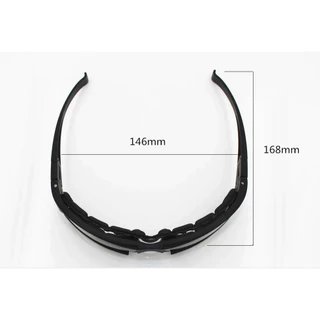 แว่นตาโพลาไรซ์ X7 Sunglasses UV400 พร้อมเลนส์ 4 เลนส์สําหรับการป้องกันทุกสภาพอากาศเหมาะสําหรับการล่าทหารและขี่มอเตอร์ไซค์