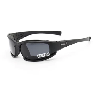 แว่นตาโพลาไรซ์ X7 Sunglasses UV400 พร้อมเลนส์ 4 เลนส์สําหรับการป้องกันทุกสภาพอากาศเหมาะสําหรับการล่าทหารและขี่มอเตอร์ไซค์