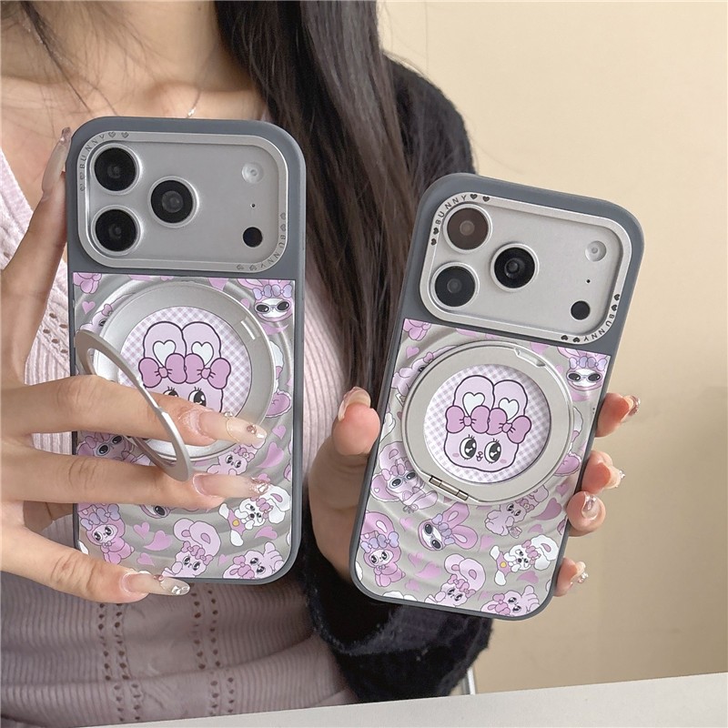 IPhone 17 Pro max Ripples of the Rabbit เคสโทรศัพท์อะคริลิค materia