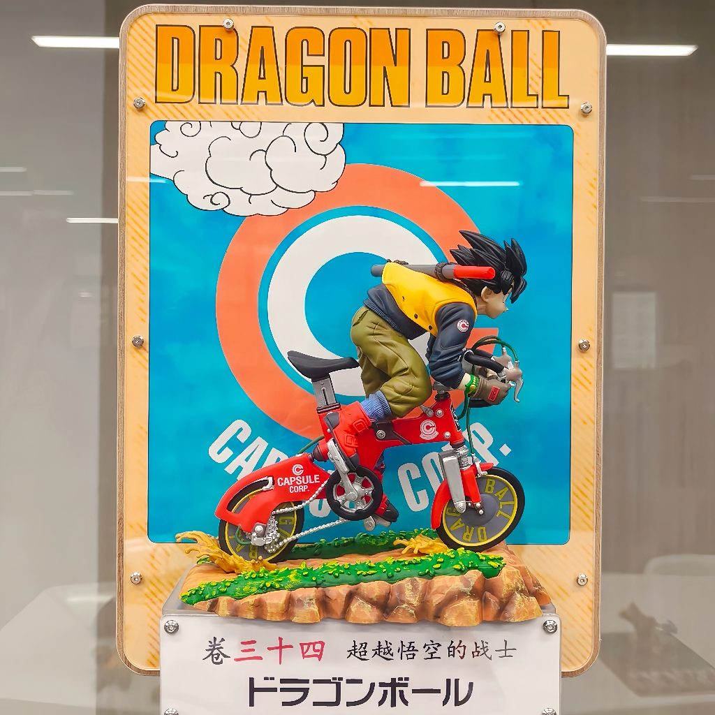 Dragon Ball GKBOX Goku จักรยานจักรยาน Goku รูปตกแต่ง