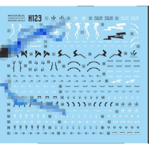 202607 MASTER HG 1/144 TWFM LFRITH Anavata H123 Water Slide Decal (ไม่รวมชุด) ไม่มีชุด