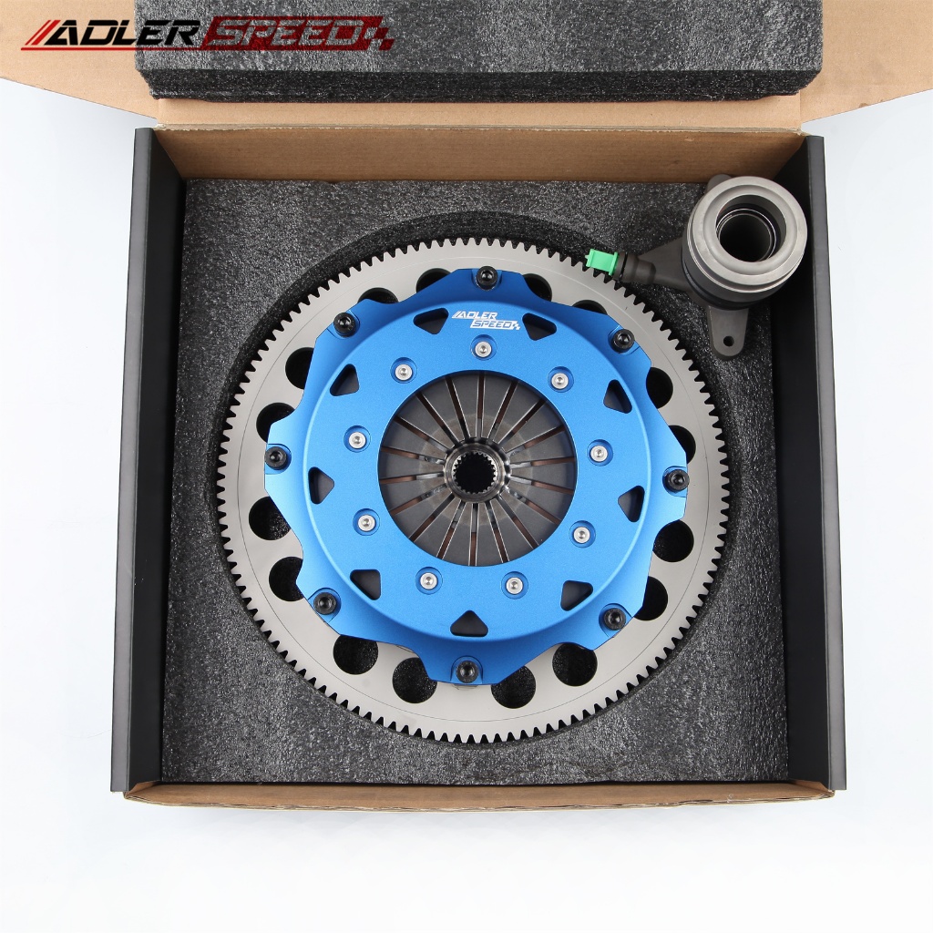 ADLERSPEED 8.5 Sprung คลัทช์ Twin Disc & Flywheel สําหรับ NISSAN 350Z 370Z INFINITI G35 G37