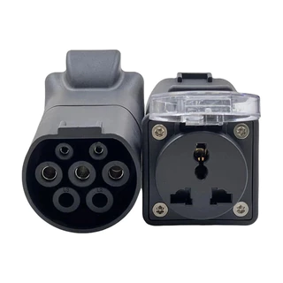 หัว V2L Adapter สำหรับรถยนต์ไฟฟ้า BYD MG Neta Aion Haval เสี่ยวเผิง Xpeng และรุ่นที่รองรับ