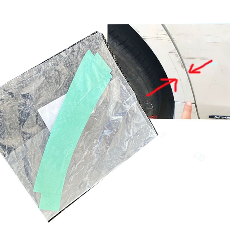 เหมาะสําหรับ LEXUS CT200H Fender Film สติ๊กเกอร์ใส CT200 ฟิล์มกันรอยบังโคลนหลัง