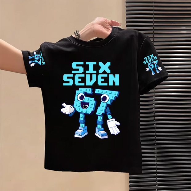 NASA เสื้อยืดเด็ก 67ลายการ์ตูน ผ้าฝ้าย 100% ระบายอากาศดี ดีไซน์เก๋ไก๋และน่าขำ ใส่ได้ทั้งเด็กชาย-หญิง อายุ 1-12 ปี