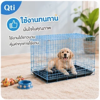 [จัดส่งที่รวดเร็ว] กรงหมาพับได้ กรงสุนัข กรงหมา กรงสัตว์เลี้ยง กรงแมว กรงกระต่าย กรงเหล็ก นอนสบาย กรงสุนัขพับได้ Foldable Cage
