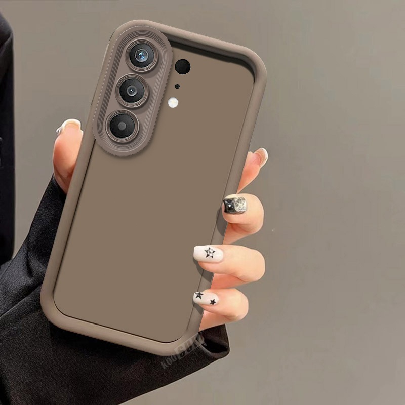 Matte Casing สําหรับ Realme C100X C100 C100i P4 Lite, RMX5366 เคสโทรศัพท์ฝาครอบกันกระแทกแบบนุ่ม