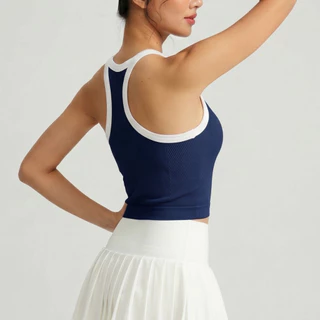 AirActive เสื้อสำหรับเล่นเทนนิสและโยคะ ออกแบบไร้รอยต่อ เหมาะสำหรับการฝึกซ้อมในห้องฟิตเนสและการเล่นแบดมินตัน