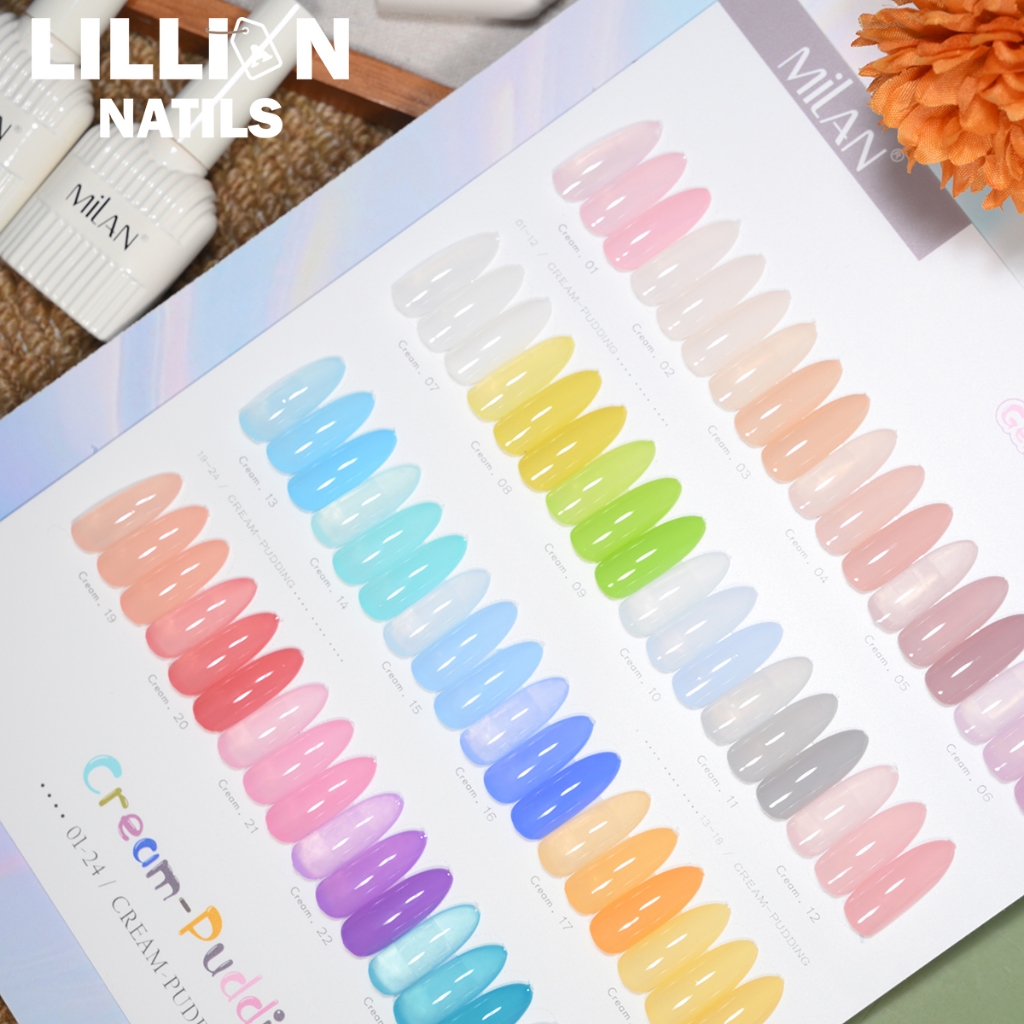 MILAN Baby Soft โทนนมละมุน 24 สี สีเจลไซรัปสไตล์หวานละมุน ขับผิว เข้าได้กับทุกลุค รูปที่ 4