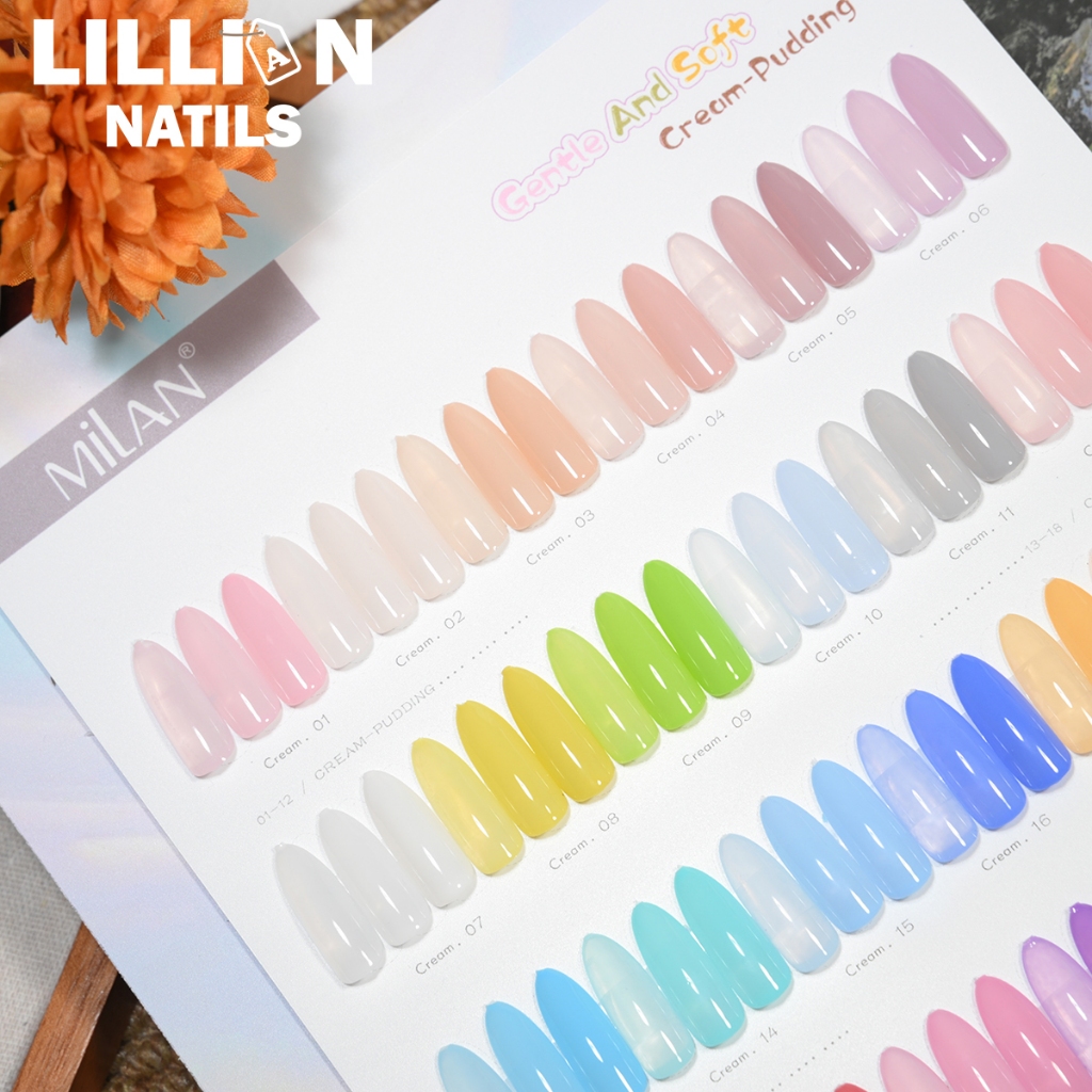 MILAN Baby Soft โทนนมละมุน 24 สี สีเจลไซรัปสไตล์หวานละมุน ขับผิว เข้าได้กับทุกลุค รูปที่ 7