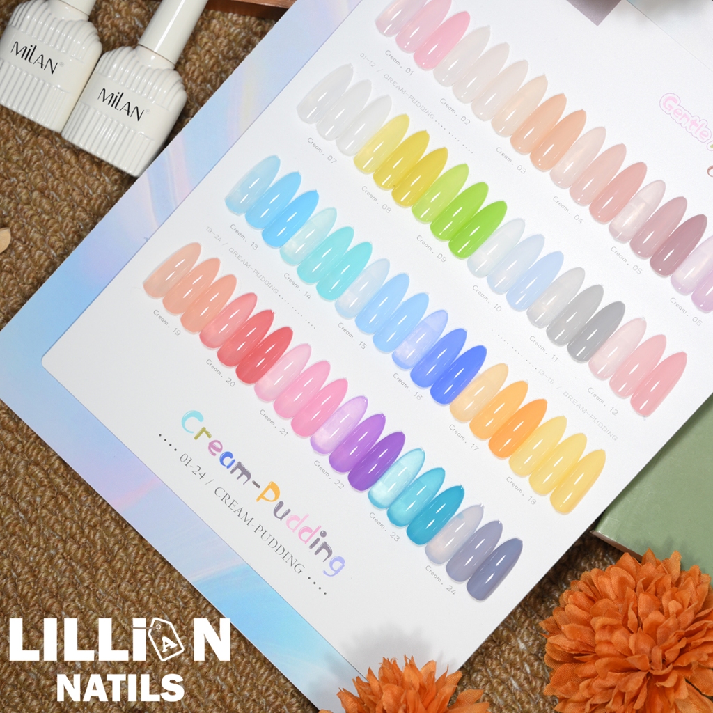 MILAN Baby Soft โทนนมละมุน 24 สี สีเจลไซรัปสไตล์หวานละมุน ขับผิว เข้าได้กับทุกลุค รูปที่ 2