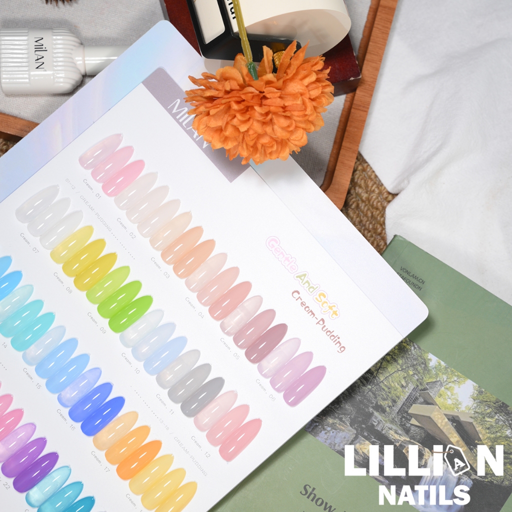 MILAN Baby Soft โทนนมละมุน 24 สี สีเจลไซรัปสไตล์หวานละมุน ขับผิว เข้าได้กับทุกลุค รูปที่ 9