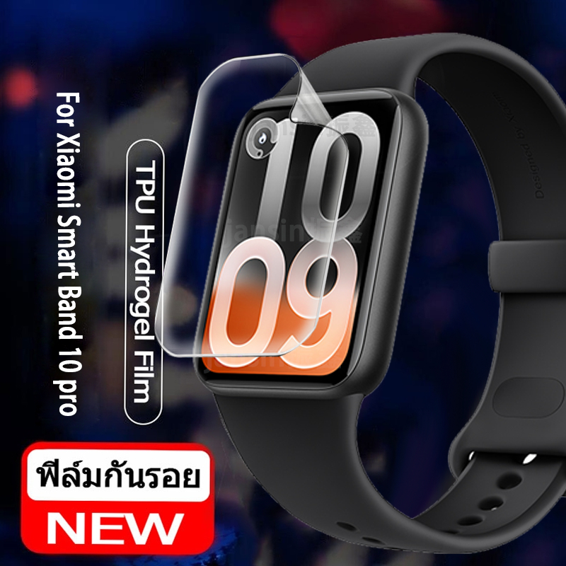 ฟิล์ม สำหรับ Xiaomi Smart Band 10 pro ฟิล์มกันรอย สำหรับ Xiaomi Mi Band10 9 8 7 Smart ฟิล์มกันรอยหน้