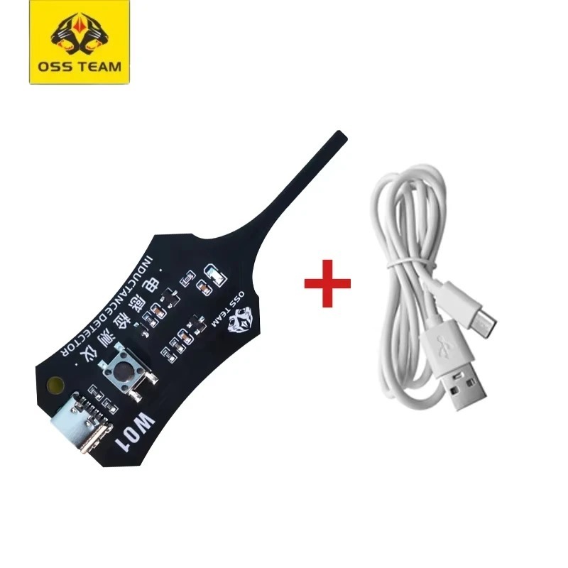 OSS W01 2.0 Type-C ตัวเหนี่ยวนําเครื่องทดสอบเมนบอร์ดคอยล์สําหรับโทรศัพท์เมนบอร์ดส่วนประกอบการตรวจจับความผิดพลาดและการซ่อมแซมการวินิจฉัย