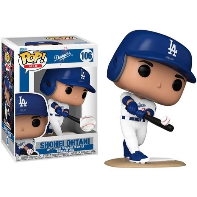Funko POP! MLB: Los Angeles Dodgers - Shohei Ohtani Figure 106 ฟังโก้ป๊อป! ฟิกเกอร์ MLB: Los Angeles