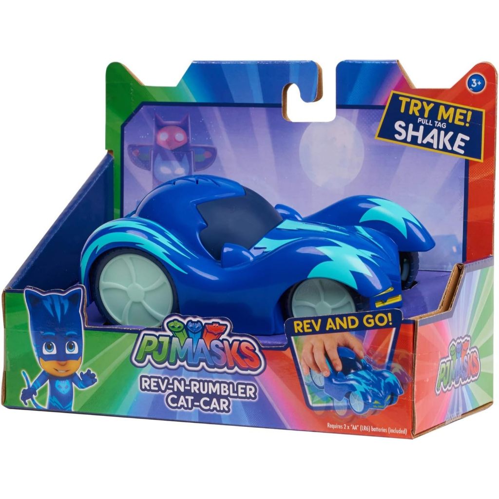 Just Play PJ Mask Rev N Rumblers Cat Car Vehicle Figure and Vehicle Set