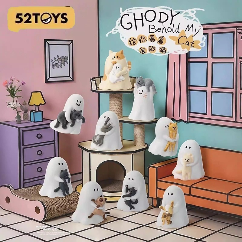 [คลังสินค้าพร้อม เวอร์ชันของแท้] GHODY Behold My Little Ghost Show You My Cat My Cat Mystery Box Mys