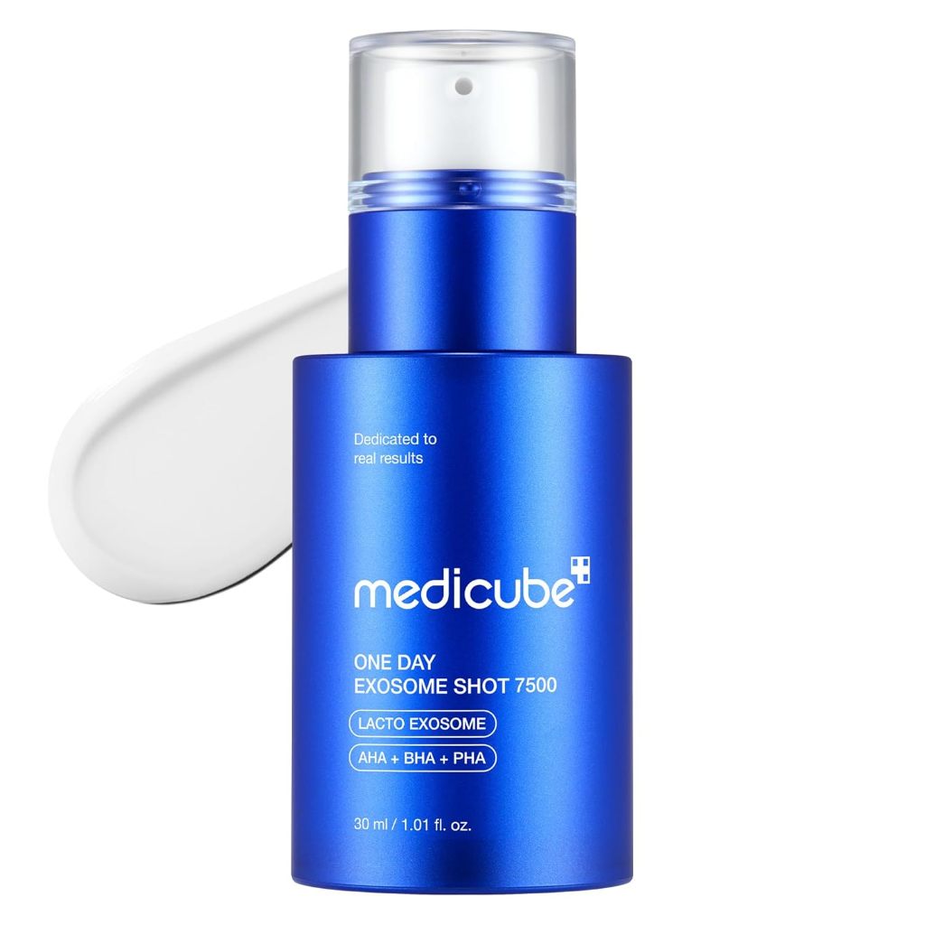 Medicube Exosome Shot Zero 7,500 PPM Spicule เซรั่มบํารุงผิวหน้า | ลิควิด สกิน บูสเตอร์ เซรั่ม | เอ็กโซซัม AHA+BHA+PHA30ml