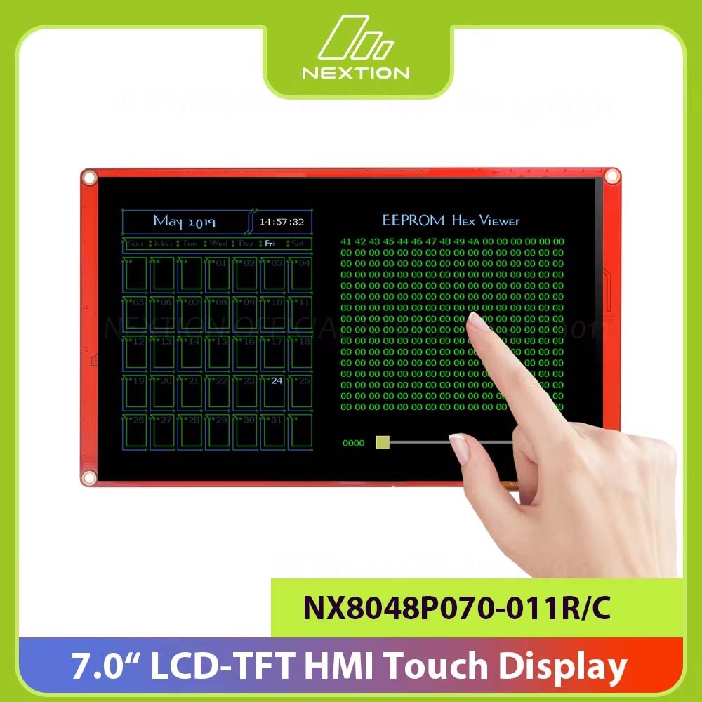 ⭐⭐⭐NEXTION 7.0 อัจฉริยะ LCD Touch Display โมดูล NX8048P070-011C/R มัลติฟังก์ชั่น HMI Resistive/ Capa